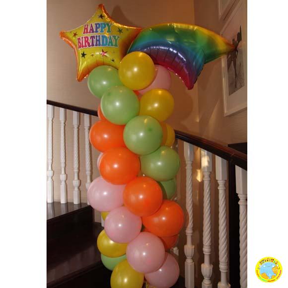 Balloon pillar卡通气球立柱