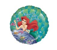 Little Mermaid Happy Birthday