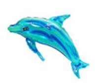 Jewel Blue Dolphin透明蓝海豚    