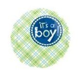 It's A Boy Plaid男孩格子    