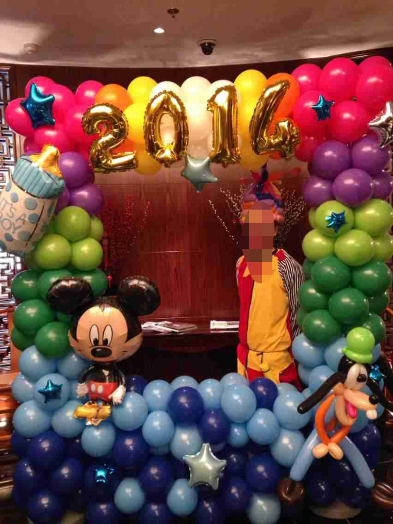 2014 Disney reception table迪斯尼签到台