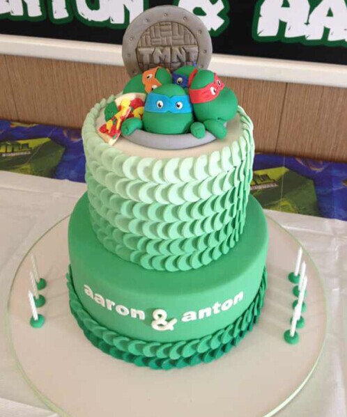  Ninja Turtles忍者神龟主题蛋糕