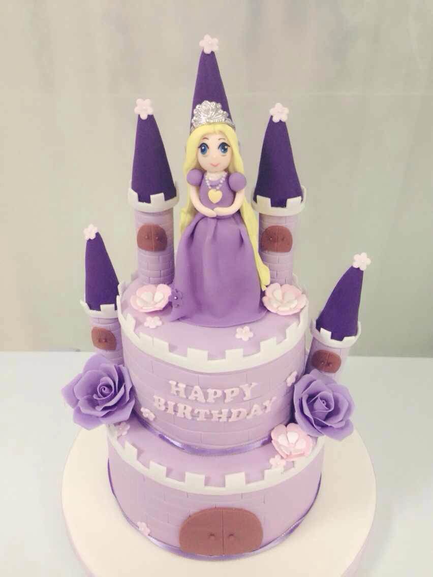 Rapunzel长发公主蛋糕